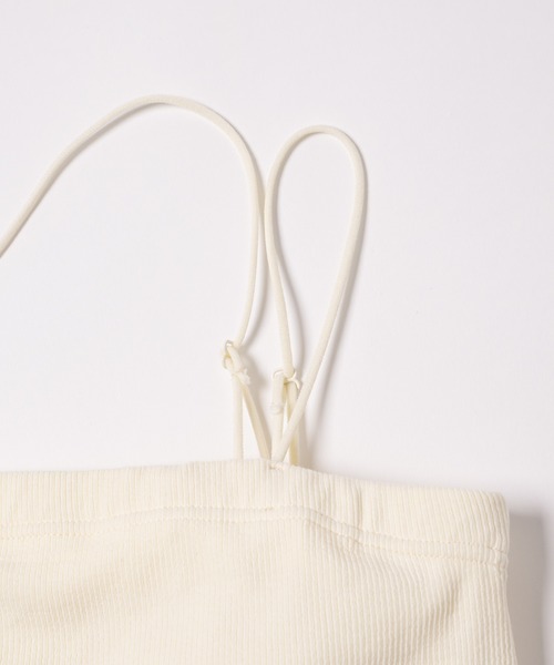 OLUN(オルン)の「multi-way strap cup camisole/マルチウェイストラップカップキャミ(キャミソール・レディース・アイボリー/グリーン/グレイッシュベージュ/ブラック・FREE)」の19枚目の写真