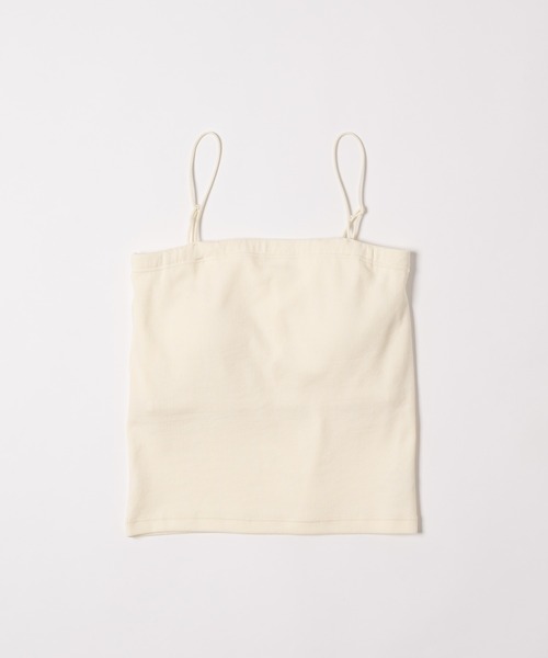 OLUN(オルン)の「multi-way strap cup camisole/マルチウェイストラップカップキャミ(キャミソール・レディース・アイボリー/グリーン/グレイッシュベージュ/ブラック・FREE)」の21枚目の写真