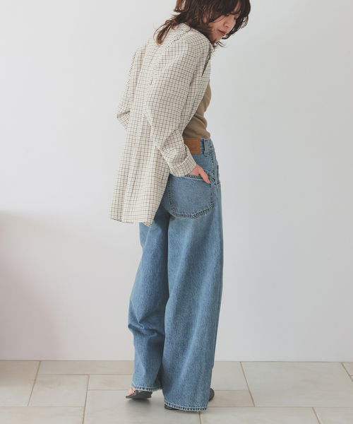 Spick & Span（スピックアンドスパン）の「リネンライクロングジャケット（テーラードジャケット・レディース・その他2/ベージュ・36/38）」の5枚目の写真