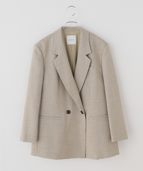 Spick & Span（スピックアンドスパン）の「リネンライクロングジャケット（テーラードジャケット・レディース・その他2/ベージュ・36/38）」の16枚目の写真