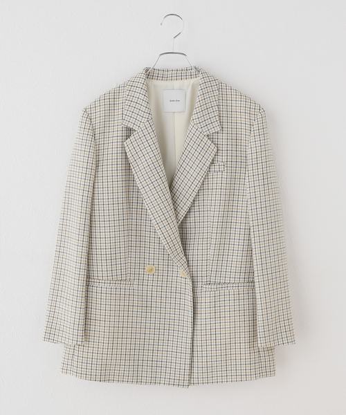 Spick & Span（スピックアンドスパン）の「リネンライクロングジャケット（テーラードジャケット・レディース・その他2/ベージュ・36/38）」の18枚目の写真