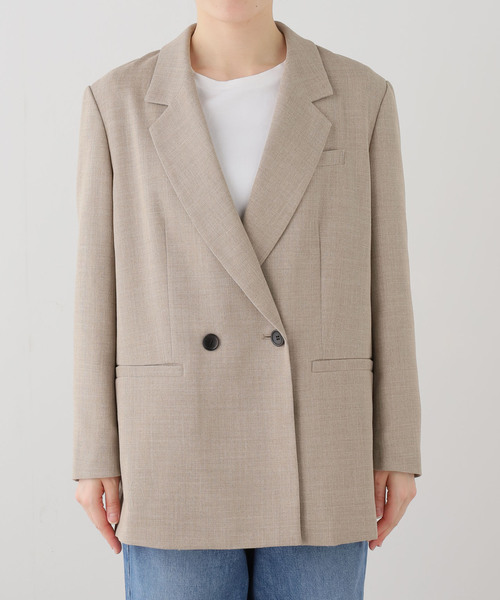 Spick & Span(スピックアンドスパン)の「リネンライクロングジャケット(テーラードジャケット・レディース・その他2/ベージュ・36/38)」の16枚目の写真