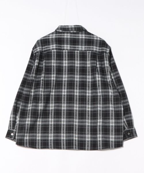 Revo.（レボ）の「Revo. ジャガード オンブレチェックシャツ 長袖（シャツ/ブラウス・メンズ・ワイン/ブルー・2/1）」の3枚目の写真