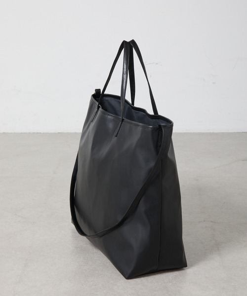 COLONY 2139（コロニートゥーワンスリーナイン）の「2WAYラージレザートートバッグ（トートバッグ・メンズ・ブラック/ブラウン・FREE）」の21枚目の写真