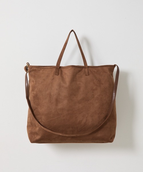 COLONY 2139（コロニートゥーワンスリーナイン）の「2WAYラージレザートートバッグ（トートバッグ・メンズ・ブラック/ブラウン・FREE）」の11枚目の写真