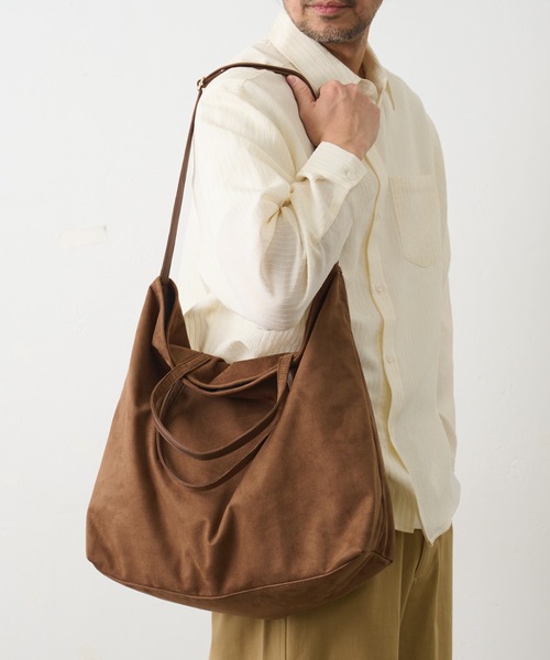 COLONY 2139（コロニートゥーワンスリーナイン）の「2WAYラージレザートートバッグ（トートバッグ・メンズ・ブラック/ブラウン・FREE）」の12枚目の写真