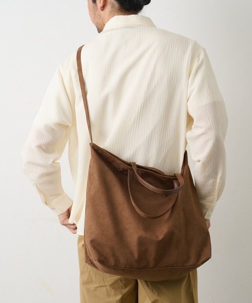 COLONY 2139（コロニートゥーワンスリーナイン）の「2WAYラージレザートートバッグ（トートバッグ・メンズ・ブラック/ブラウン・FREE）」の14枚目の写真