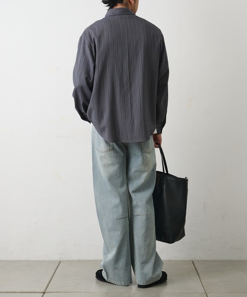 COLONY 2139（コロニートゥーワンスリーナイン）の「2WAYラージレザートートバッグ（トートバッグ・メンズ・ブラック/ブラウン・FREE）」の10枚目の写真