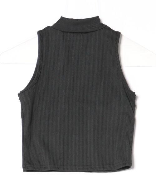 Burner(バーナー)の「【lux sea jewelry(ラックス・シー・ジュエリー)】タンクトッププチハイネックリブタンクトップ lux-tank-5-7【RBTS】(タンクトップ・レディース・ブラック/ベージュ系その他/ダークグレー/オフホワイト・S/M)」の5枚目の写真