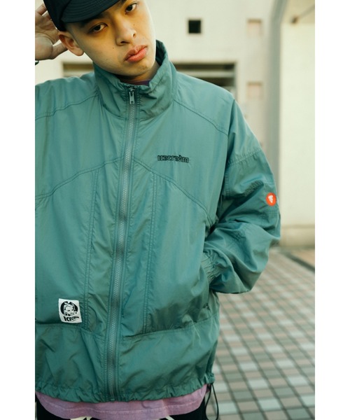 ICECREAM（アイスクリーム）の「NYLON JACKET（ナイロンジャケット・メンズ・サックスブルー/ブラック・X-LARGE/LARGE/MEDIUM）」の3枚目の写真