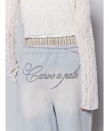 EMODA | レイヤードロゴスウェットパンツ(スウェットパンツ)