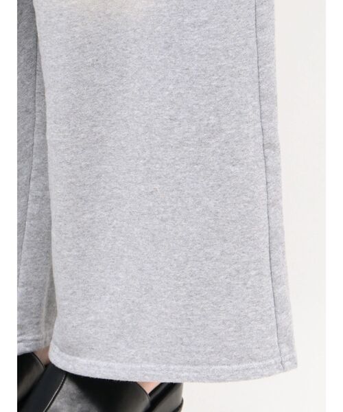 EMODA（エモダ）の「レイヤードロゴスウェットパンツ（スウェットパンツ・レディース・グレー/ブラック/ネイビー・MEDIUM/SMALL）」の6枚目の写真