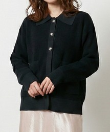 Perfect Suit FActory（パーフェクトスーツファクトリー）の「ニュアンスメタルボタン　ニットカーディガン（カーディガン/ボレロ）」