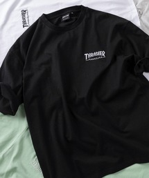 THRASHER（スラッシャー）の「【70】【THRASHER スラッシャー】ワンポイント刺繍 バックロゴデザイン アソート プリントTシャツ（Tシャツ/カットソー）」
