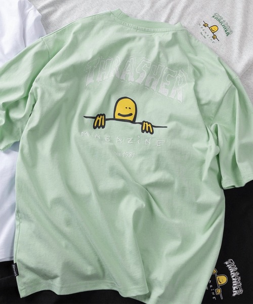 THRASHER(スラッシャー)の「【70】【THRASHER/スラッシャー】ワンポイント刺繍 バックロゴデザイン アソート プリントTシャツ(Tシャツ/カットソー・メンズ・ホワイト系/ホワイト系1/ホワイト系2/ホワイト系3/ホワイト系4/ブラック系/ブラック系1/ブラック系2/ブラック系3/ブラック系4/ライトグレー系/ライトグレー系1/ライトグレー系2/ライトグレー系3/ライトグレー系4/ライトグリーン系/ライトグリーン系1/ライトグリーン系2/ライトグリーン系3/ライトグリーン系4/サックスブルー系/サックスブルー系1/サックスブルー系2/サックスブルー系3/サックスブルー系4・M/L/XL)」の17枚目の写真