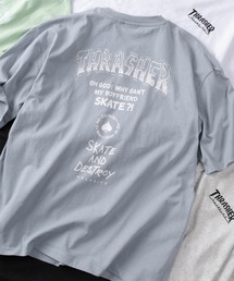 THRASHER（スラッシャー）の「【70】【THRASHER/スラッシャー】ワンポイント刺繍 バックロゴデザイン アソート プリントTシャツ（Tシャツ/カットソー）」