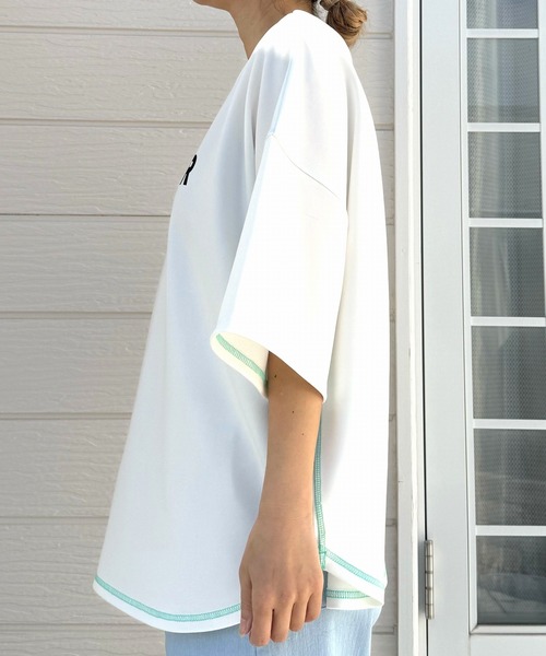 Q(キュー)の「GLIMMER半袖Tシャツ(Tシャツ/カットソー・レディース・ホワイト・MEDIUM)」の10枚目の写真