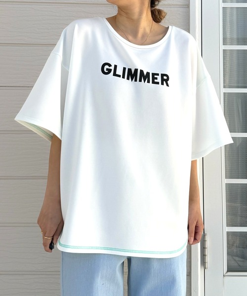 Q(キュー)の「GLIMMER半袖Tシャツ(Tシャツ/カットソー・レディース・ホワイト・MEDIUM)」の11枚目の写真