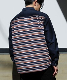 GLOSTER（グロスター）の「【フレブル刺繍】ボタンダウン コンビシャツ（シャツ/ブラウス）」