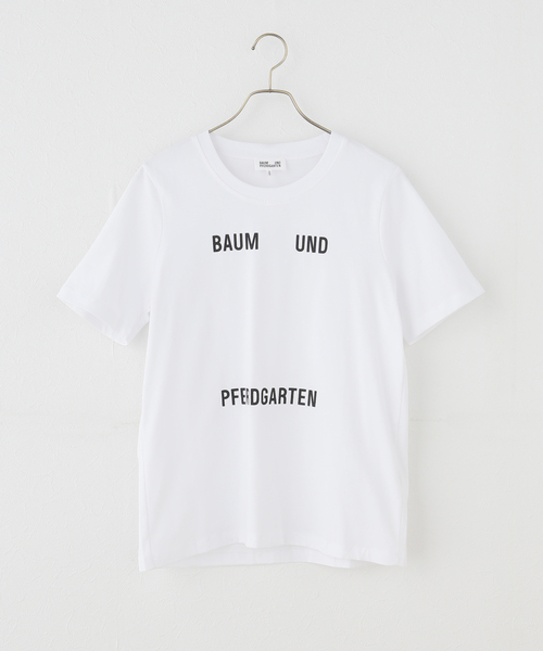 IENA(イエナ)の「BAUM UND PFERDGARTEN/バウム ウンド ヘルガーデン LOGO T Tシャツ JAWO24593(Tシャツ/カットソー・レディース・ホワイト・FREE)」の9枚目の写真