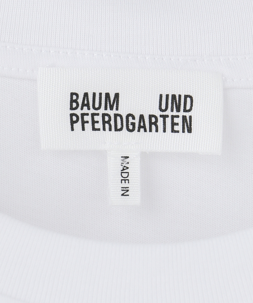 IENA(イエナ)の「BAUM UND PFERDGARTEN/バウム ウンド ヘルガーデン LOGO T Tシャツ JAWO24593(Tシャツ/カットソー・レディース・ホワイト・FREE)」の12枚目の写真