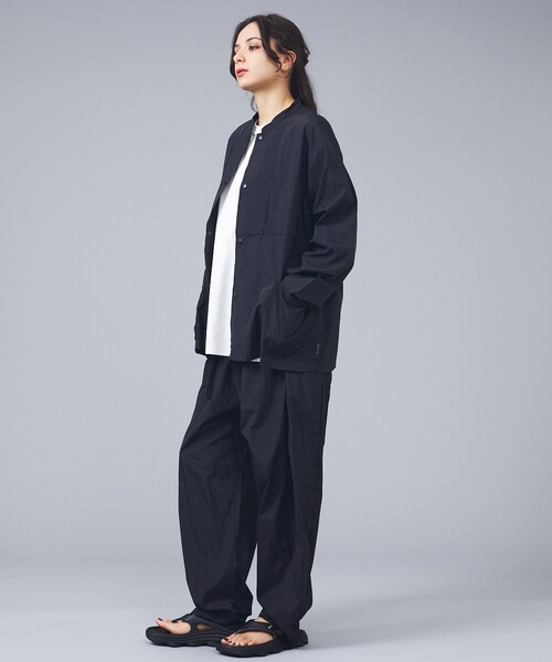 NoiR/ノアール(ノアール)の「【NoiR/ノワール】PocketableShirt/ポケッタブルシャツ/NW26001/シャツジャケット/ユニセックス【WEB限定】(シャツ/ブラウス・メンズ・ブラック・M/L)」の3枚目の写真