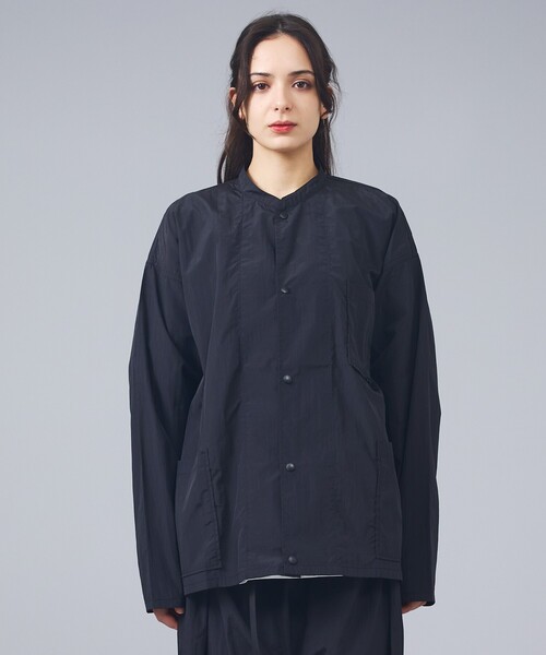 NoiR/ノアール(ノアール)の「【NoiR/ノワール】PocketableShirt/ポケッタブルシャツ/NW26001/シャツジャケット/ユニセックス【WEB限定】(シャツ/ブラウス・メンズ・ブラック・M/L)」の4枚目の写真