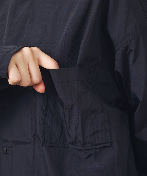 NoiR/ノアール(ノアール)の「【NoiR/ノワール】PocketableShirt/ポケッタブルシャツ/NW26001/シャツジャケット/ユニセックス【WEB限定】(シャツ/ブラウス・メンズ・ブラック・M/L)」の11枚目の写真