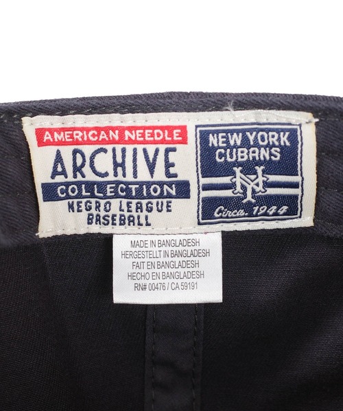AMERICAN NEEDLE(アメリカンニードル)の「【AMERICAN NEEDLE/アメリカンニードル】Negro League New York Cubans Vintage Cap(キャップ・メンズ・その他・FREE)」の12枚目の写真