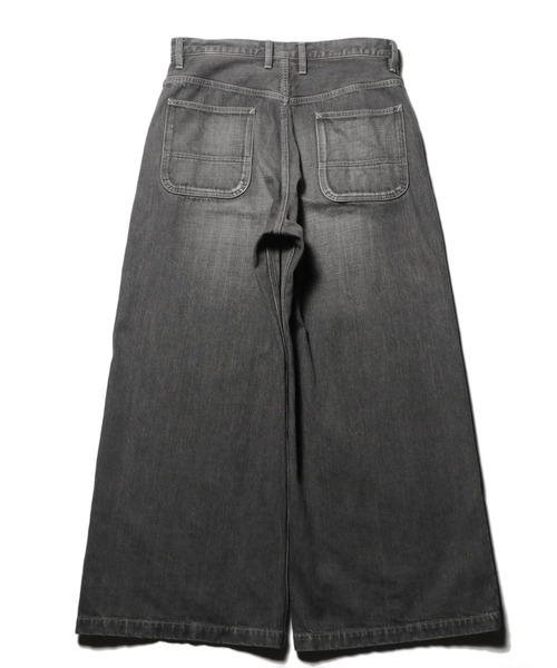 superNova.（スーパーノヴァ）の「Baggy jeans Old vintage wash（デニムパンツ・メンズ・ブラック・MEDIUM/SMALL）」の3枚目の写真