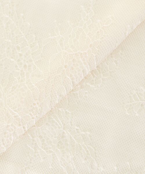 MAJESTIC LEGON（マジェスティックレゴン）の「レースクロスタンク（タンクトップ・レディース・オフホワイト/ブラック/アイボリー・MEDIUM）」の16枚目の写真