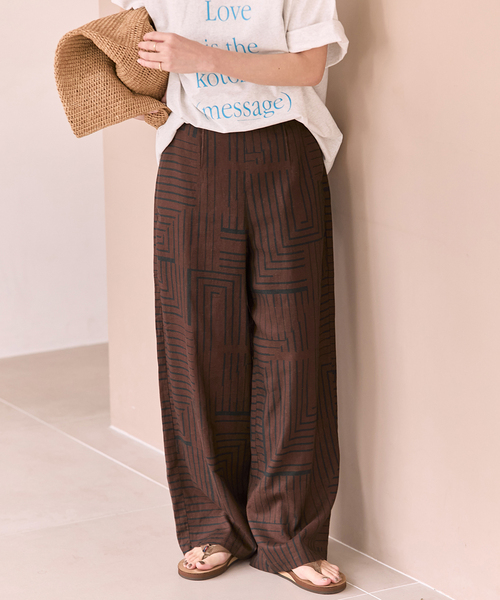 JOURNAL STANDARD VISアサキカプリントパンツ VISアサキカプリントパンツ（その他パンツ）｜JOURNAL STANDARD