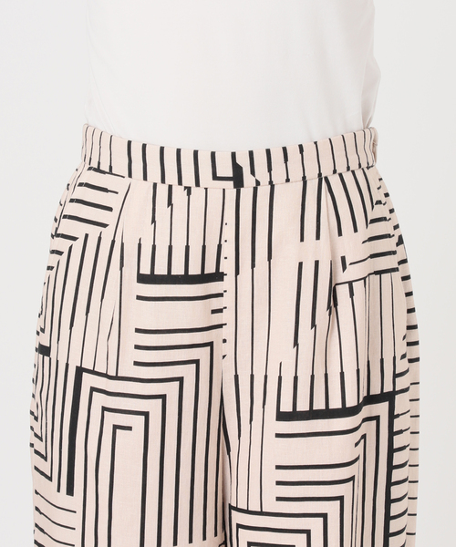 JOURNAL STANDARD（ジャーナルスタンダード）の「VISアサキカプリントパンツ（その他パンツ・レディース・ブラウン/アイボリー/グリーン・FREE）」の17枚目の写真