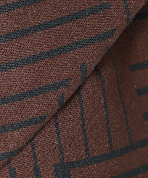 JOURNAL STANDARD（ジャーナルスタンダード）の「VISアサキカプリントパンツ（その他パンツ・レディース・ブラウン/アイボリー/グリーン・FREE）」の4枚目の写真