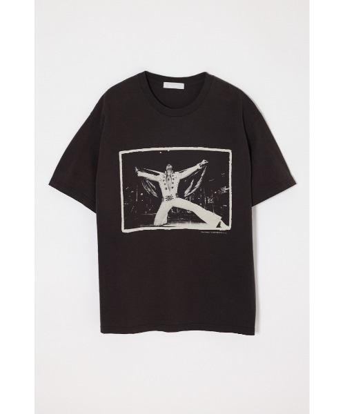 MOUSSY(マウジー)の「FD ELVIS Tシャツ(Tシャツ/カットソー・レディース・ホワイト/ブラック・FREE)」の3枚目の写真