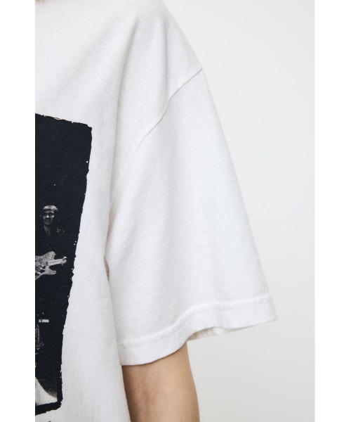 MOUSSY(マウジー)の「FD ELVIS Tシャツ(Tシャツ/カットソー・レディース・ホワイト/ブラック・FREE)」の15枚目の写真