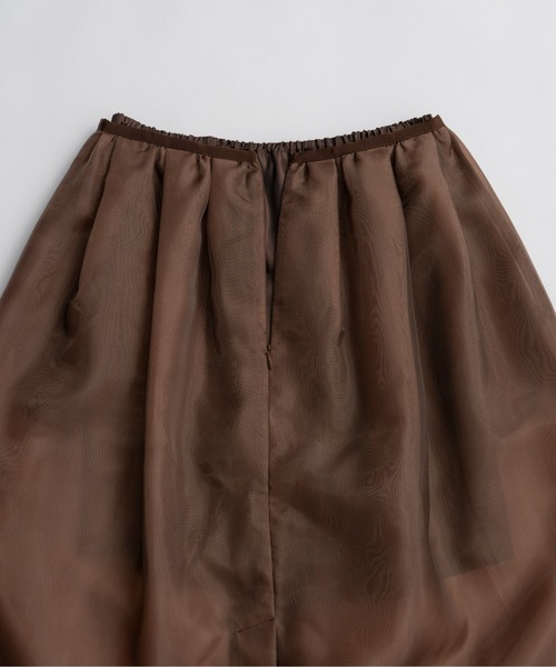 PRANK PROJECT(プランクプロジェクト)の「【2026Summer Pre-Order】ハードメッシュマキシスカート / Hard Mesh Maxi Skirt(スカート・レディース・ベージュ/ブラック・36/38)」の18枚目の写真