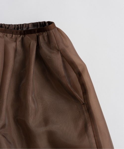PRANK PROJECT(プランクプロジェクト)の「【2026Summer Pre-Order】ハードメッシュマキシスカート / Hard Mesh Maxi Skirt(スカート・レディース・ベージュ/ブラック・36/38)」の17枚目の写真