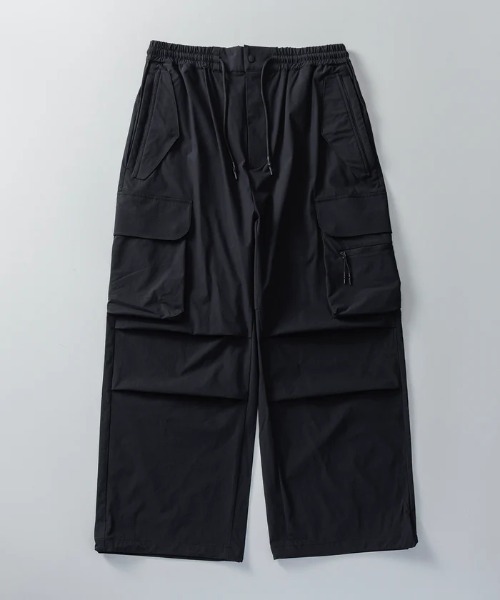 +phenix(プラスフェニックス)の「+phenix/プラスフェニックス/TECH WIDE CARGO PANTS(カーゴパンツ・メンズ・ブラック・L)」の11枚目の写真