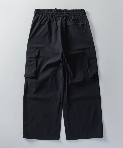 +phenix(プラスフェニックス)の「+phenix/プラスフェニックス/TECH WIDE CARGO PANTS(カーゴパンツ・メンズ・ブラック・L)」の12枚目の写真