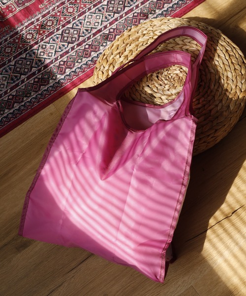 MOOMIN（ムーミン）の「ポケッタブルエコバッグ Moominmamma's Day（エコバッグ/サブバッグ・レディース・ピンク系・ONE SIZE）」の7枚目の写真