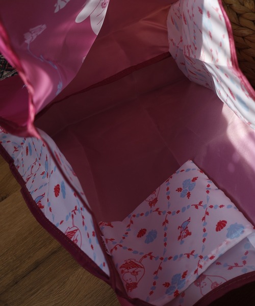 MOOMIN（ムーミン）の「ポケッタブルエコバッグ Moominmamma's Day（エコバッグ/サブバッグ・レディース・ピンク系・ONE SIZE）」の8枚目の写真