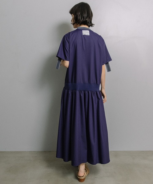 MARECHAL TERRE(マルシャルテル)の「リブワンピース(ワンピース・レディース・ブラック/グレー/ネイビー/パープル・MEDIUM)」の7枚目の写真