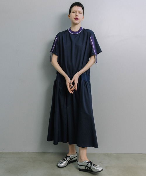 MARECHAL TERRE(マルシャルテル)の「リブワンピース(ワンピース・レディース・ブラック/グレー/ネイビー/パープル・MEDIUM)」の15枚目の写真