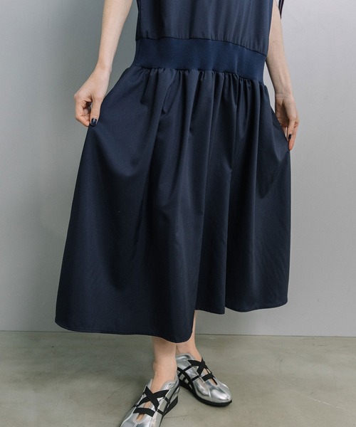 MARECHAL TERRE(マルシャルテル)の「リブワンピース(ワンピース・レディース・ブラック/グレー/ネイビー/パープル・MEDIUM)」の19枚目の写真