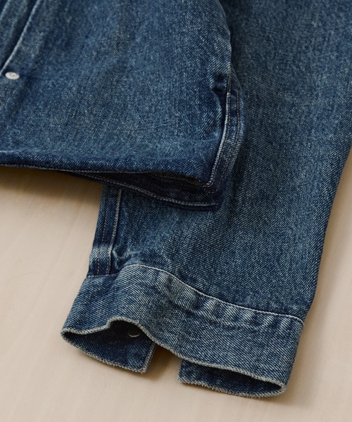 TANAKA（タナカ）の「【TANAKA】THE JEAN JACKET（デニムジャケット・メンズ・ダークインディゴブルー・S/M）」の5枚目の写真