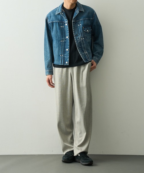 TANAKA（タナカ）の「【TANAKA】THE JEAN JACKET（デニムジャケット・メンズ・ダークインディゴブルー・S/M）」の9枚目の写真