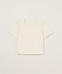 three dots（スリードッツ）の「オーガニックスラブ ジェシカ（Tシャツ/カットソー）」
