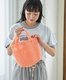 coen（コーエン）ロゴメッシュシアートート（Mサイズ）