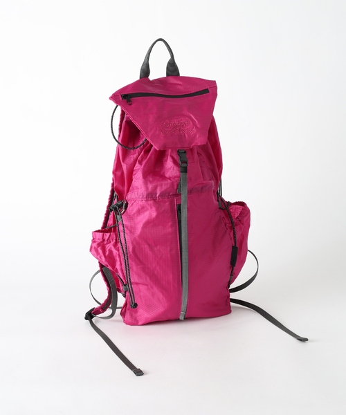 OUTDOOR PRODUCTS（アウトドアプロダクツ）の「PACKABLE BACKPACK（バックパック/リュック・レディース・グリーン系その他/ピンク/ブラック・FREE）」の4枚目の写真